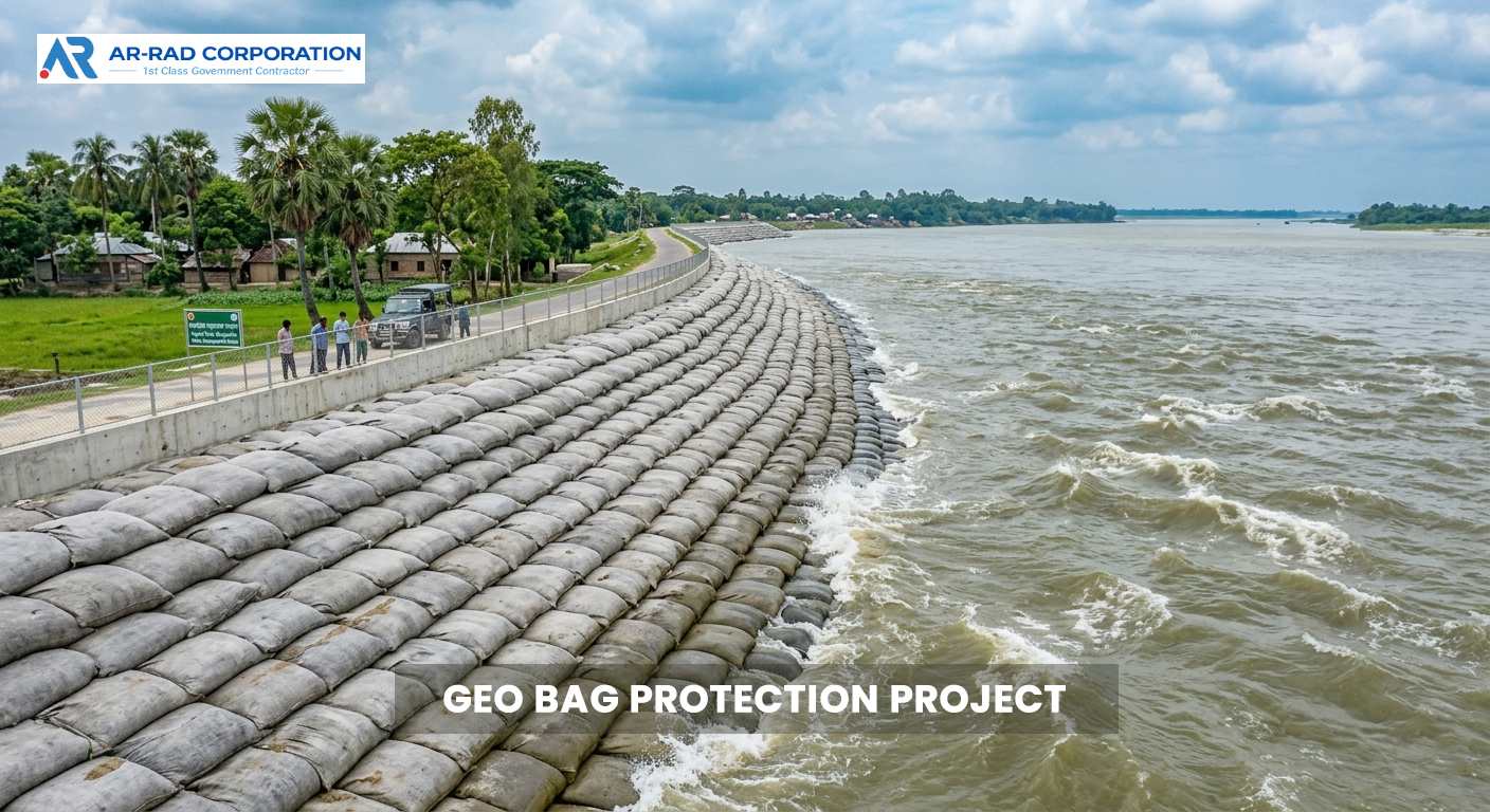 geo bag protection project