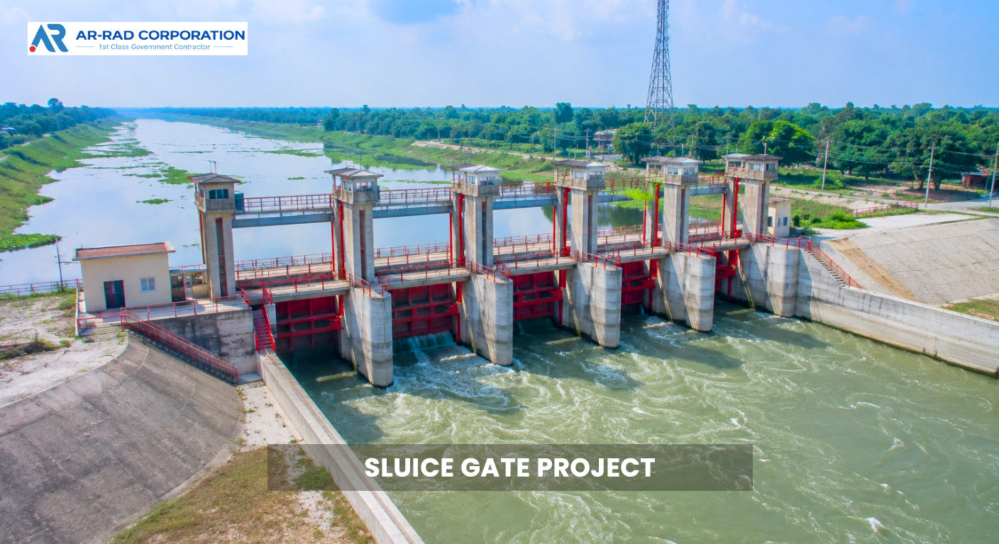 sluice gate project